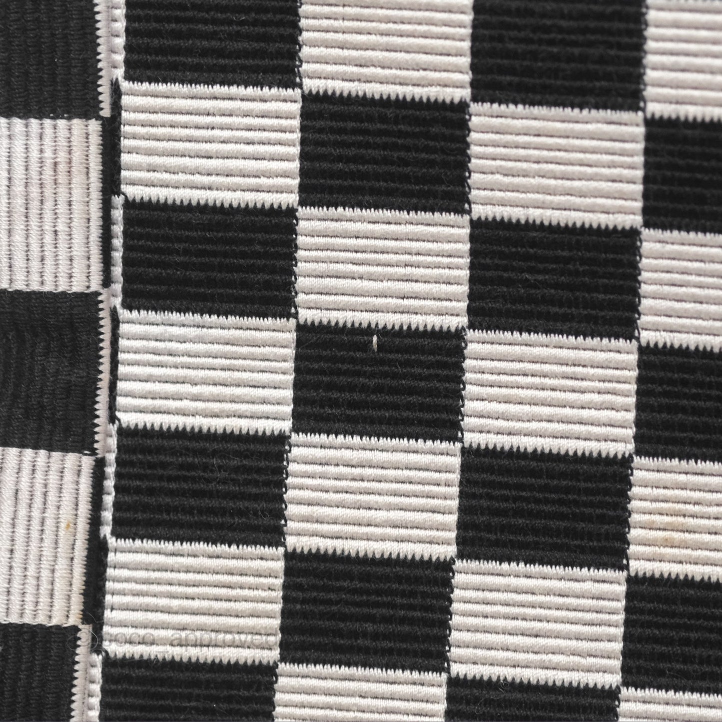 Christian Dior Large Book Tote Checkered Black/ White Canvas