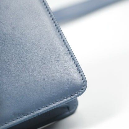 Dior 30 Montaigne Bag Blue Box Calfskin