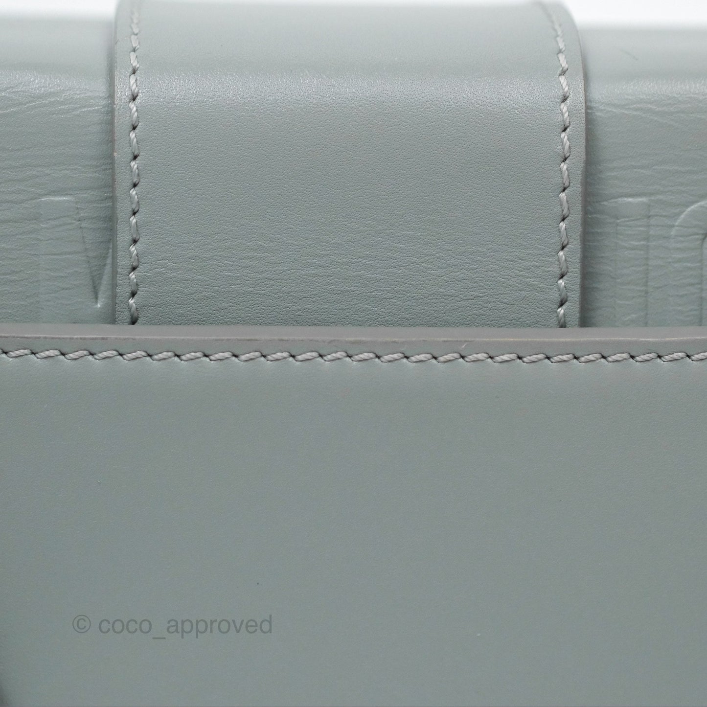 Christian Dior 30 Montaigne Box Bag Grey Calfskin