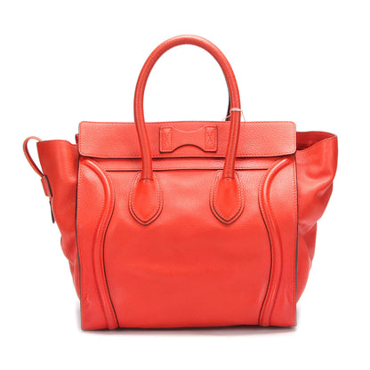 Celine Leather Luggage Tote Bag