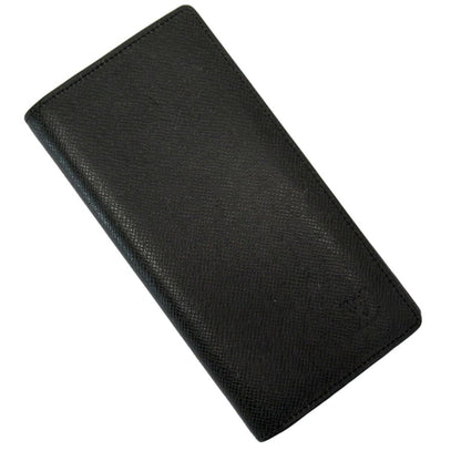 Louis Vuitton Black Leather Brazza wallet accessories