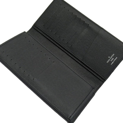 Louis Vuitton Black Leather Brazza wallet accessories