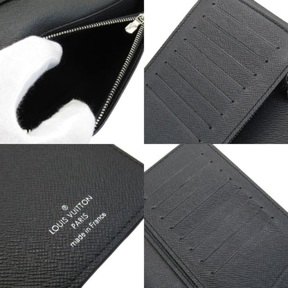 Louis Vuitton Black Leather Brazza wallet accessories