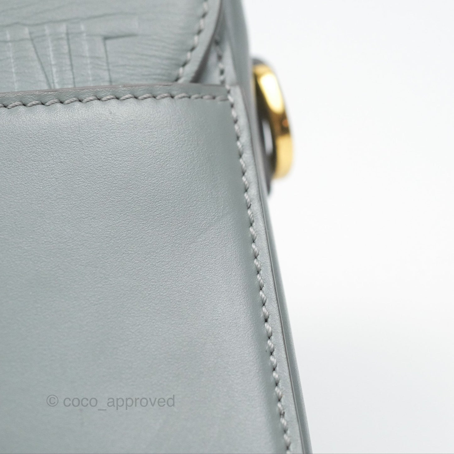 Christian Dior 30 Montaigne Box Bag Grey Calfskin
