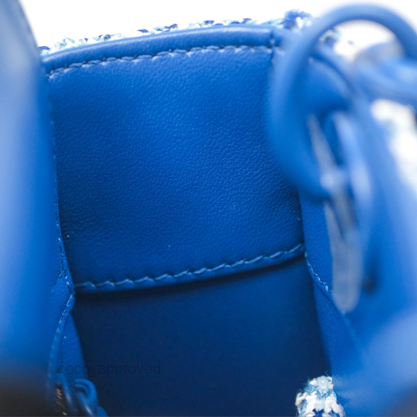 Dior Art Mini Lady Dior Beaded Blue "Chong Hyun Ha" Collaboration
