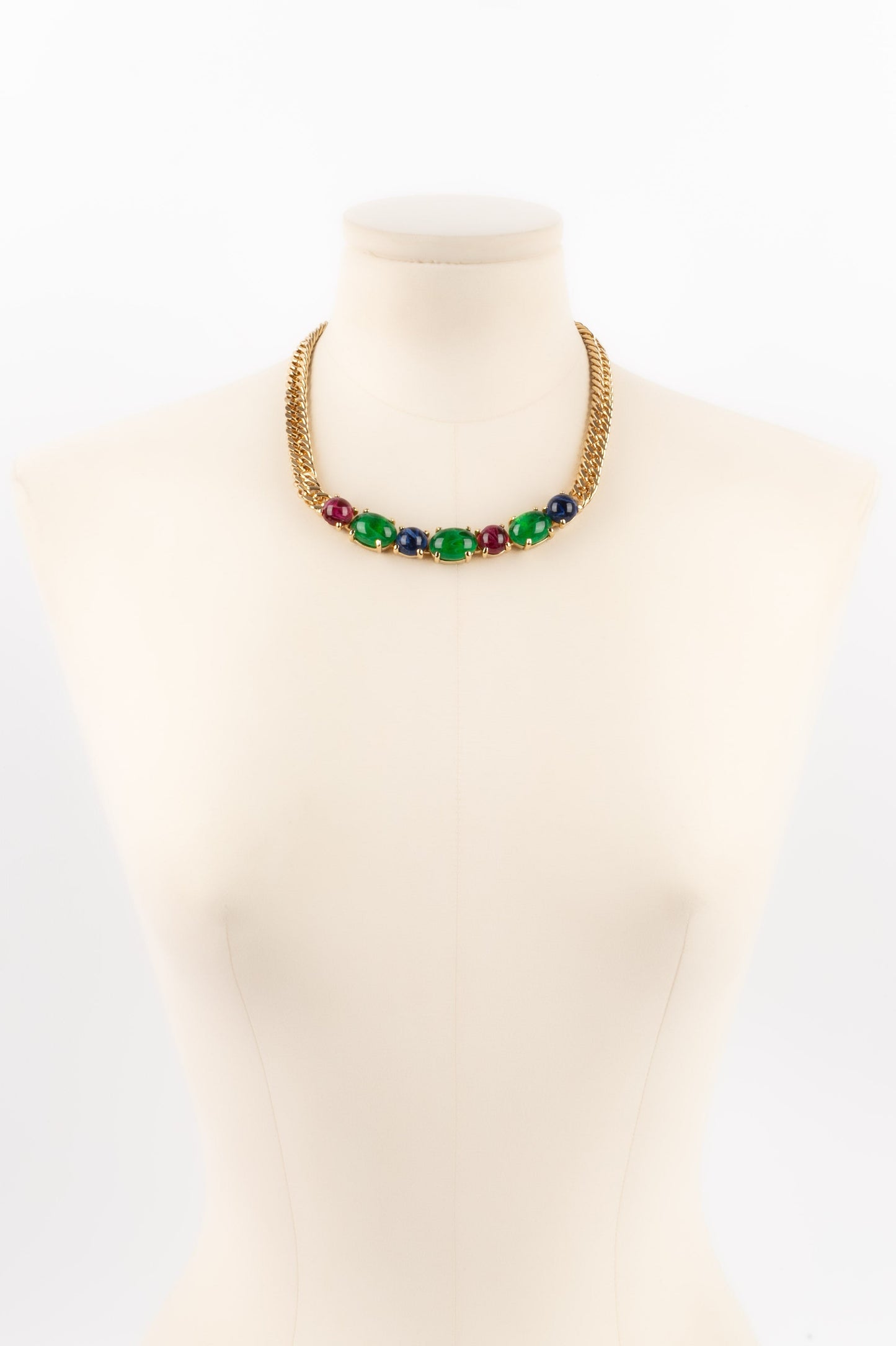 Collier court Dior
