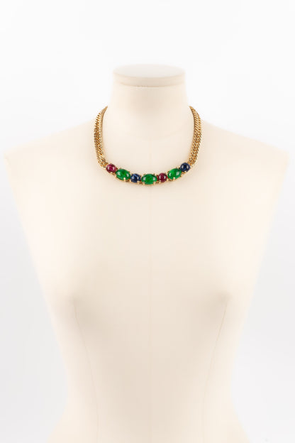 Collier court Dior