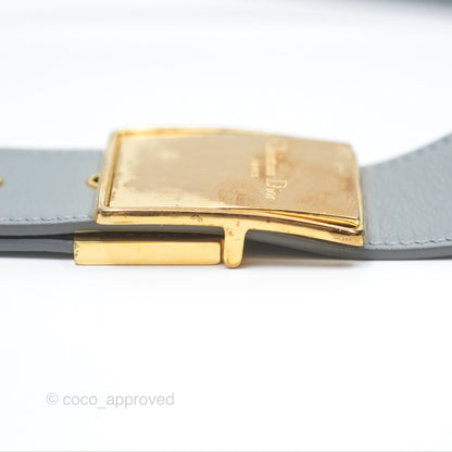 Christian Dior 30 Montaigne Box Bag Grey Calfskin