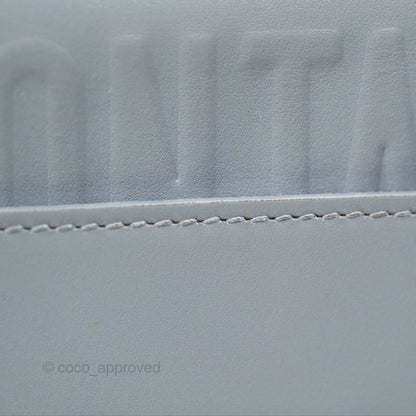 Christian Dior Medium Bobby Flap Grey Box Calfskin