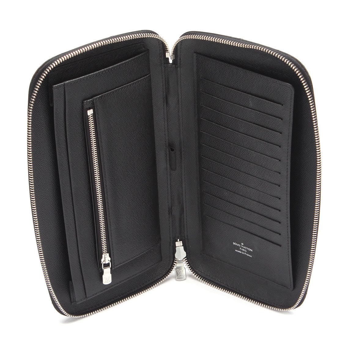 Louis Vuitton Black Canvas Atholl wallet accessories