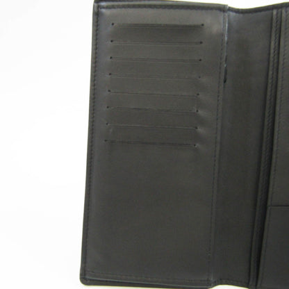 Louis Vuitton Black Canvas Portefeuille Brazza wallet accessories
