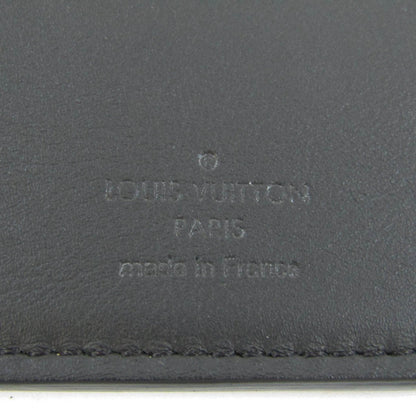 Louis Vuitton Black Canvas Portefeuille Brazza wallet accessories