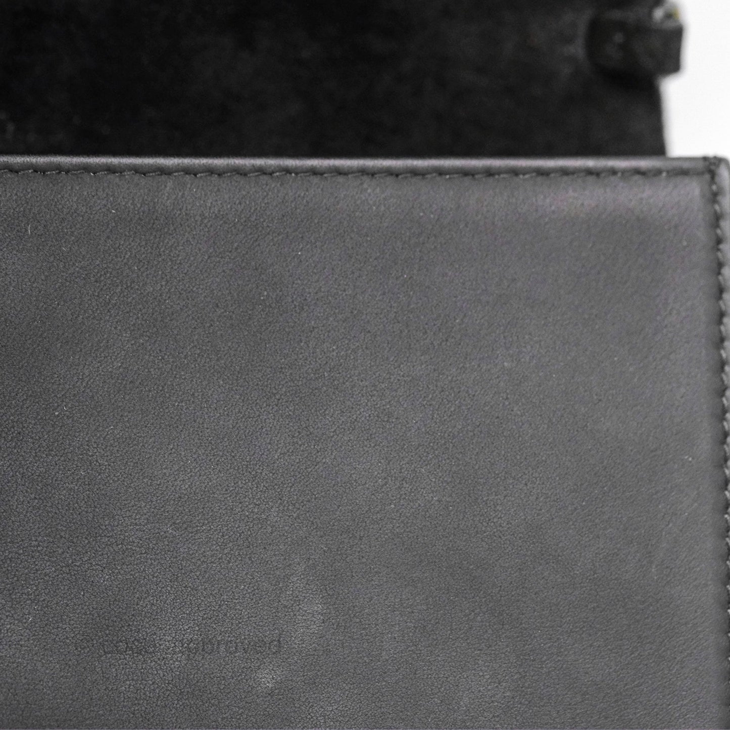 Christian Dior Lady Dior Small Clutch with Chain Lambskin So Black