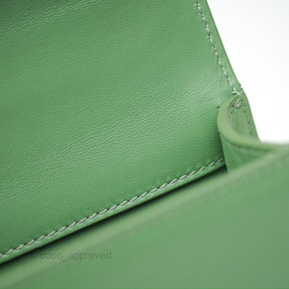 Dior Micro 30 Montaigne Flap Bag Mint Green Smooth Calfskin