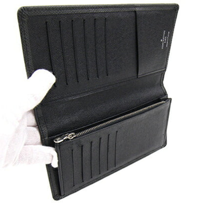 Louis Vuitton Black Leather Brazza (cuir Ta√Øga) wallet accessories