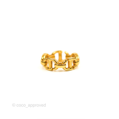Christian Dior CD Navy Ring Size S