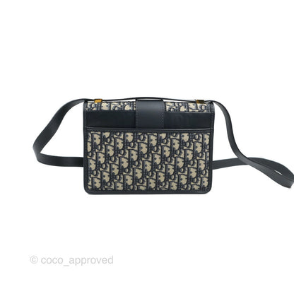 Dior 30 Montaigne Bag Blue Dior Oblique Jacquard