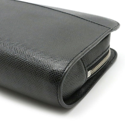 Louis Vuitton Black Leather Zippy XL wallet accessories