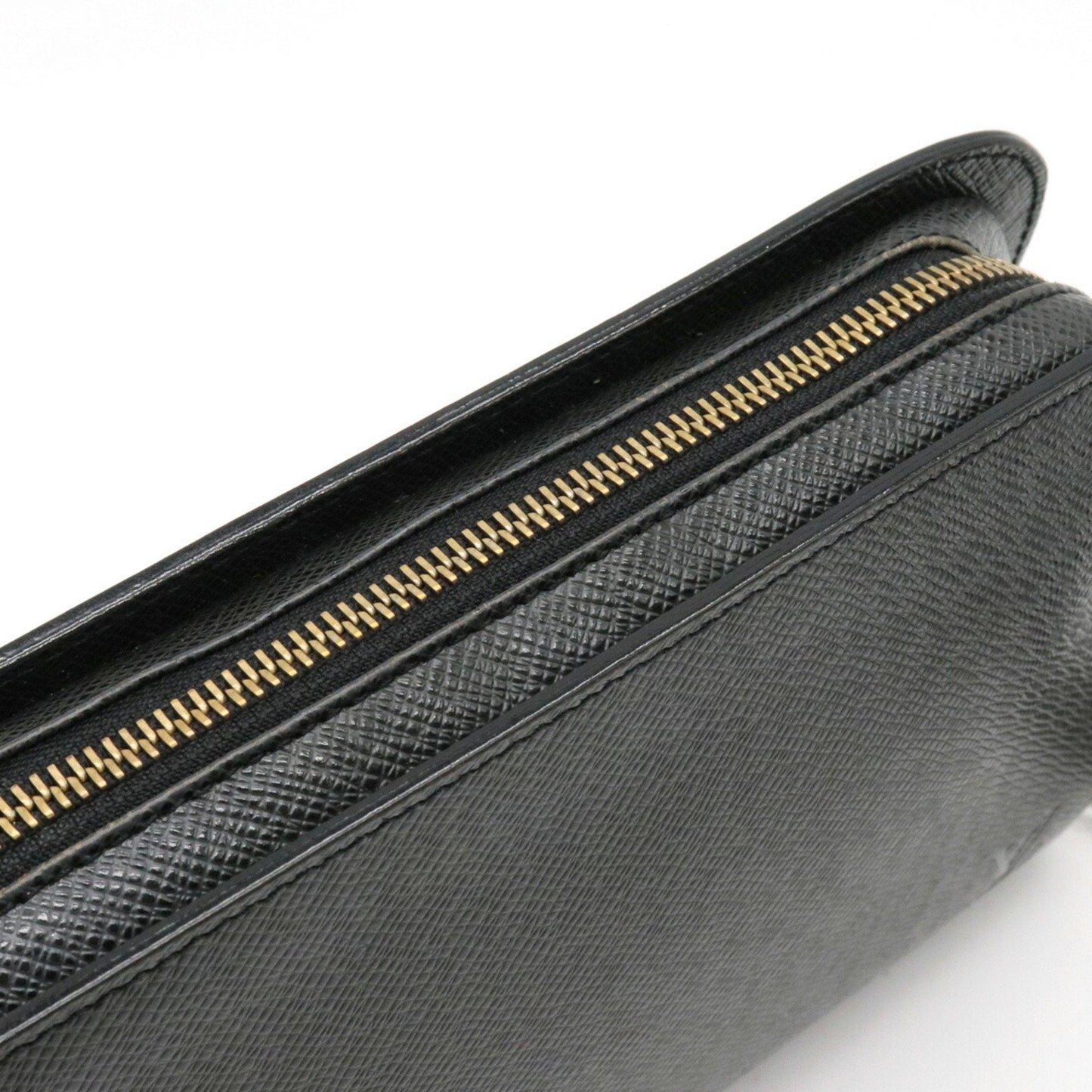 Louis Vuitton Black Leather Zippy XL wallet accessories