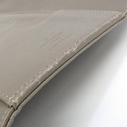 Louis Vuitton Beige Leather Mahina wallet accessories