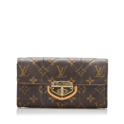 Louis Vuitton Brown Canvas Pallas wallet accessories