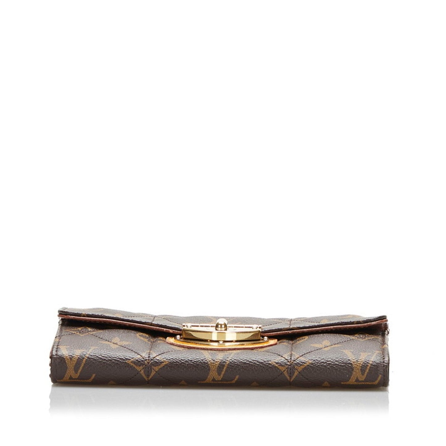 Louis Vuitton Brown Canvas Pallas wallet accessories