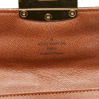 Louis Vuitton Brown Canvas Pallas wallet accessories