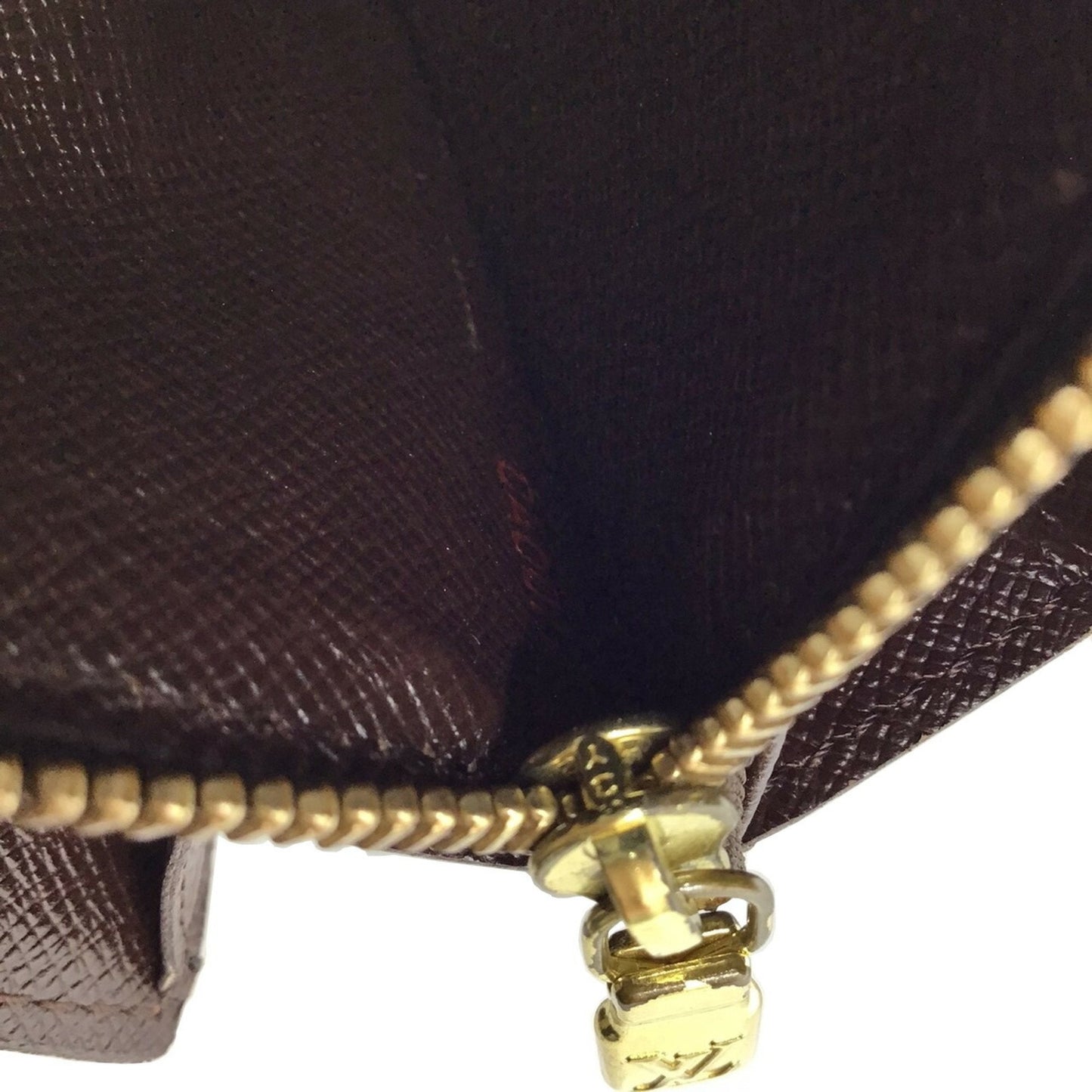 Louis Vuitton Brown Canvas Portefeuille Sarah wallet accessories