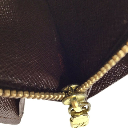 Louis Vuitton Brown Canvas Portefeuille Sarah wallet accessories