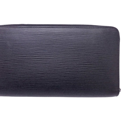Louis Vuitton Black Leather Portefeuille zippy wallet accessories