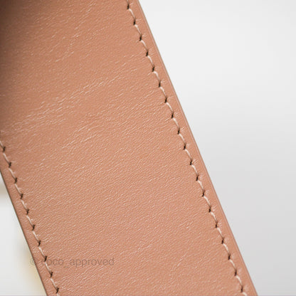 Christian Dior 30 Montaigne Beige Calfskin Box Bag