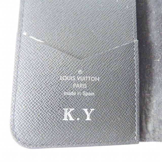 Louis Vuitton Gray Leather Etui Iphone wallet accessories