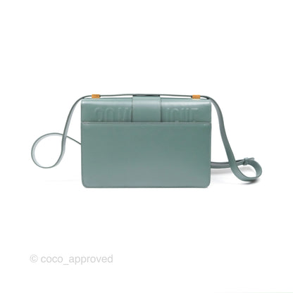 Dior 30 Montaigne Bag Teal Green Box Calfskin