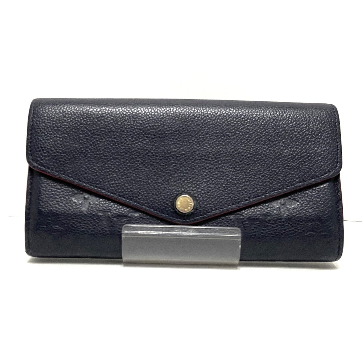 Louis Vuitton Black Leather Sarah wallet accessories