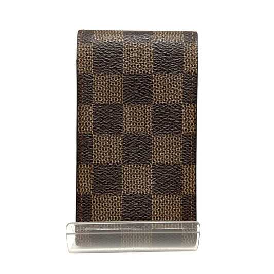 Louis Vuitton Brown Canvas etui  cigarettes wallet accessories