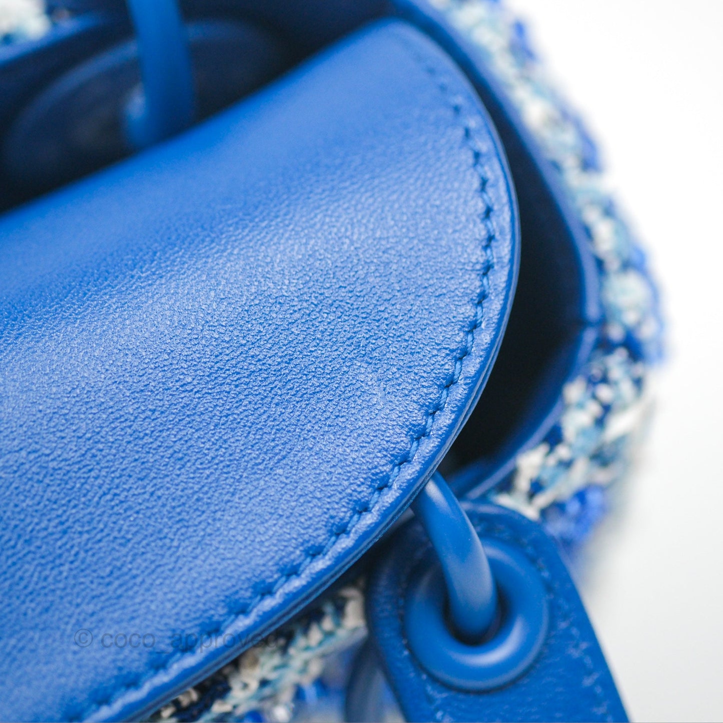 Dior Art Mini Lady Dior Beaded Blue "Chong Hyun Ha" Collaboration