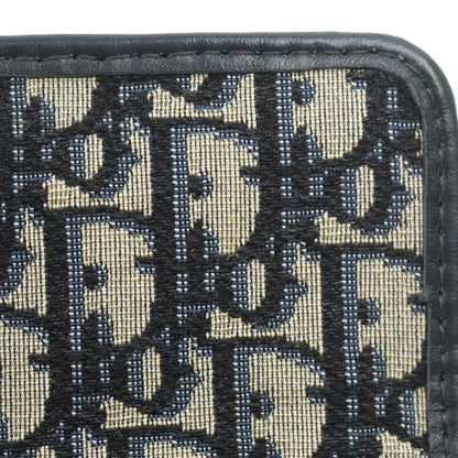 Dior 30 Montaigne Clutch Navy Oblique Canvas