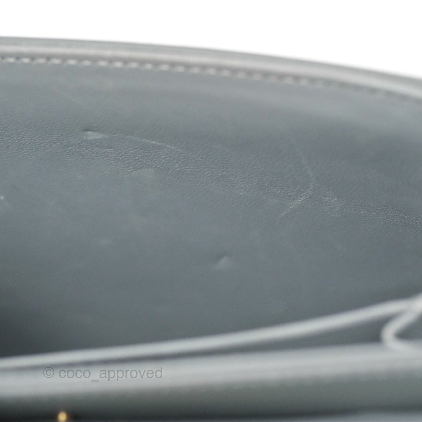 Christian Dior 30 Montaigne Box Bag Grey Calfskin