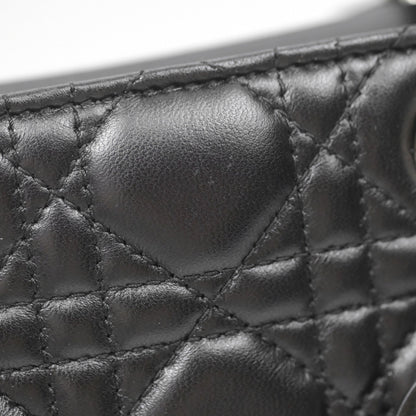 Christian Dior My ABCDior Lady Dior Black Lambskin Silver Hardware
