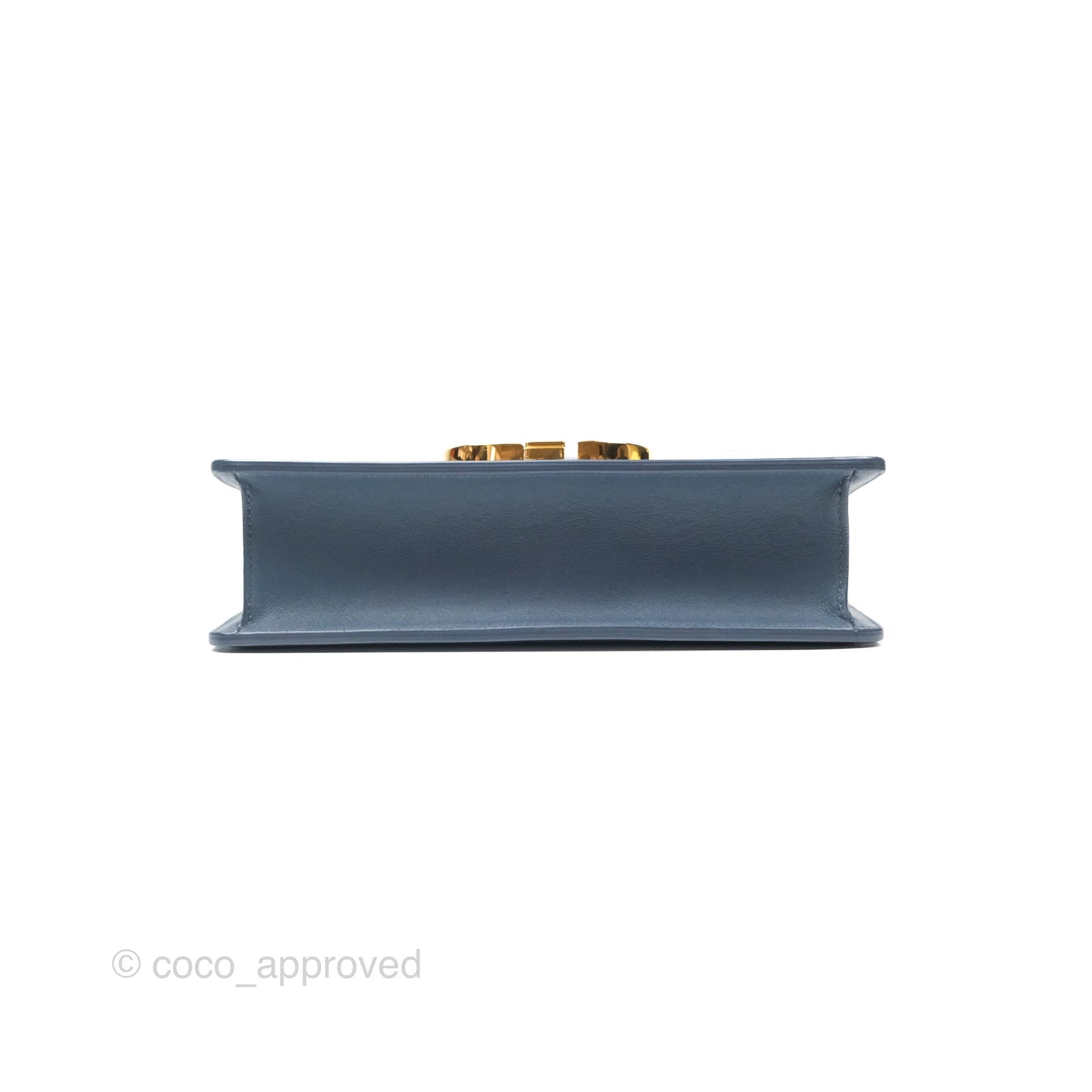 Dior 30 Montaigne Bag Blue Box Calfskin