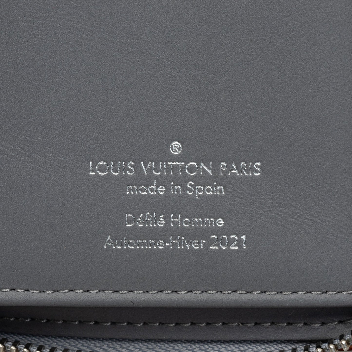 Silver Louis Vuitton Monogram Mirror Vertical Zippy Long Wallets