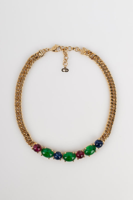Collier court Dior