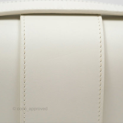 Christian Dior Small 30 Montaigne Box Bag White Calfskin
