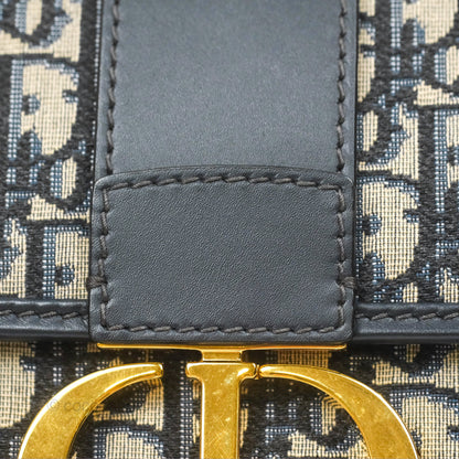Dior 30 Montaigne Bag Navy Dior Oblique Jacquard