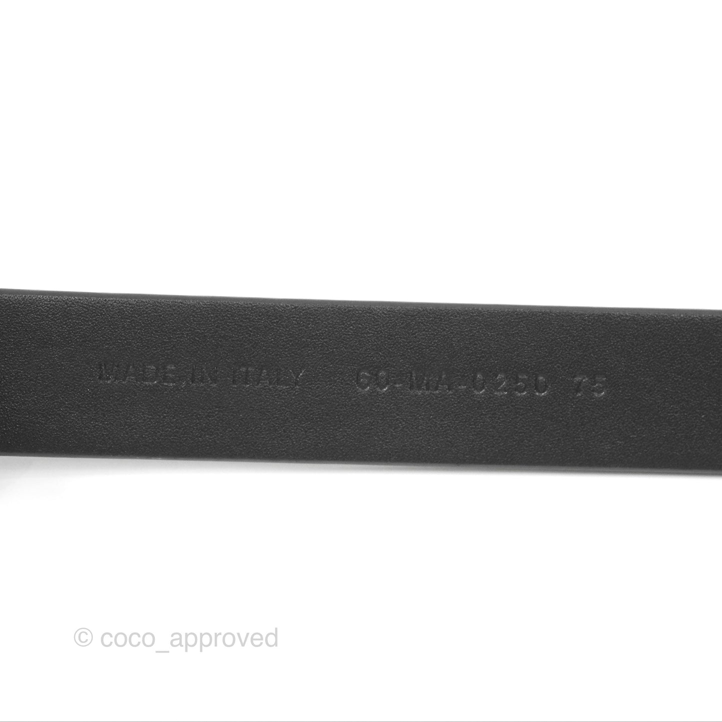 Dior Saddle Belt Black Ultrasmooth Calfskin Antique Gold 20mm