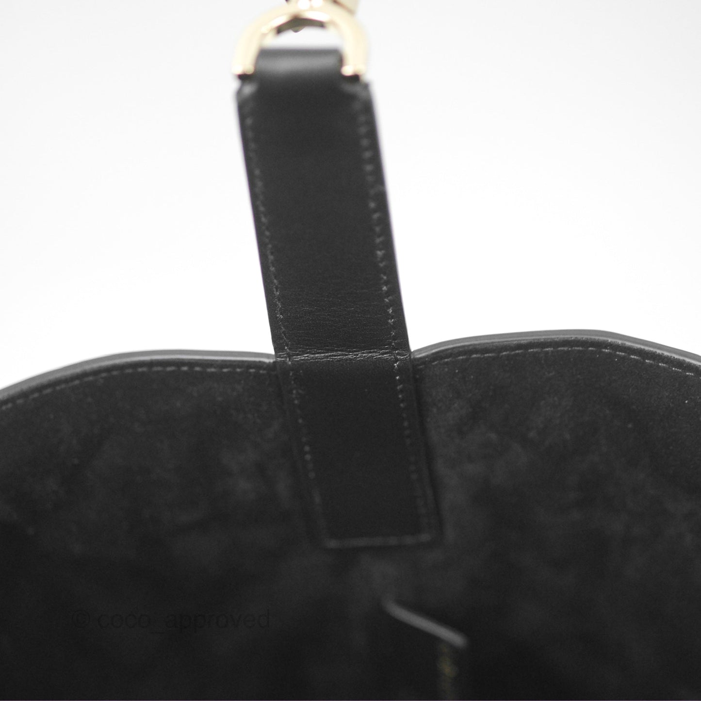 Dior Medium Toujours Bag Black Macrocannage Calfskin