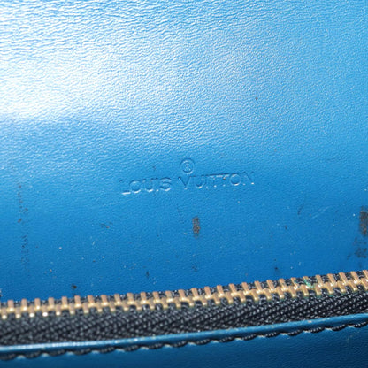 LOUIS VUITTON Epi Bicolor Free Run Shoulder Bag Black Blue M52415 LV Auth 87867
