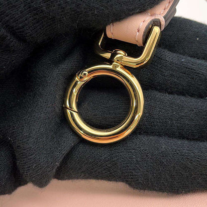 FENDI Fendace Peekaboo I see you Pink 8BN327 Leather Size Medium