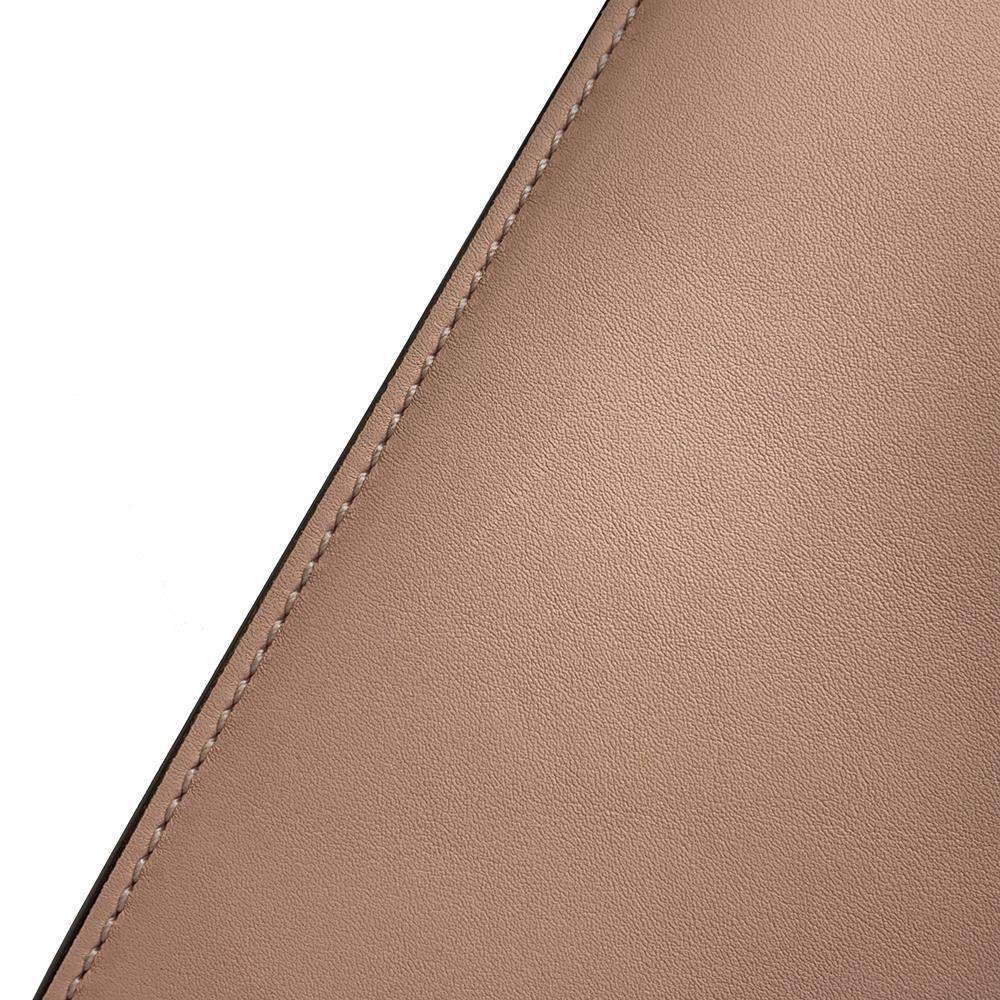 FENDI Fendace Peekaboo I see you Pink 8BN327 Leather Size Medium