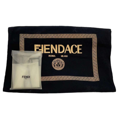 FENDI Fendace Peekaboo I see you Pink 8BN327 Leather Size Medium